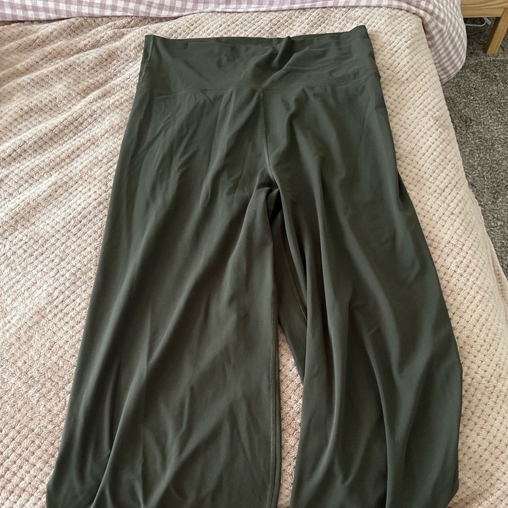 Fabletics Wide Leg Fold over Waist Pants